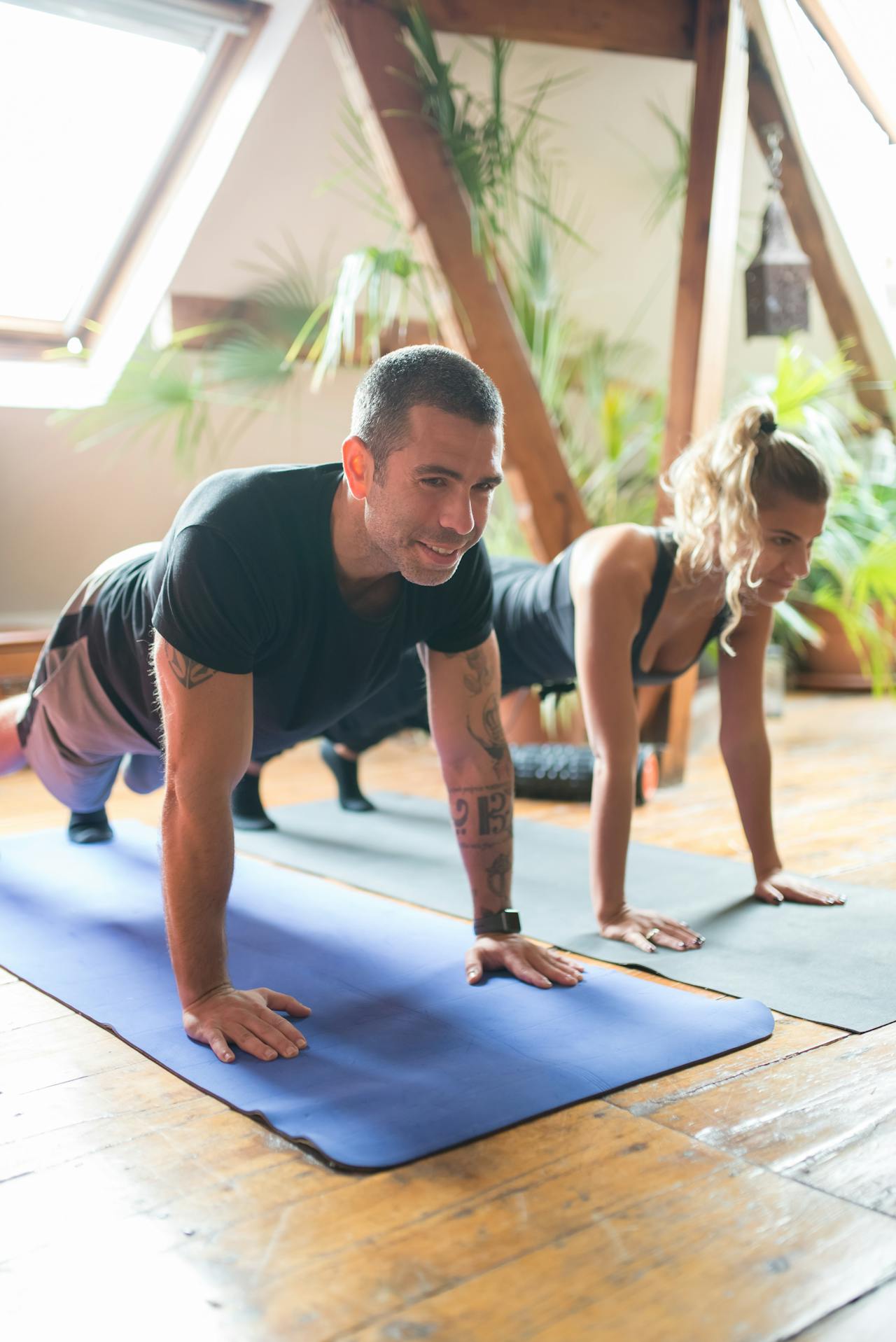 Persona haciendo ejercicio